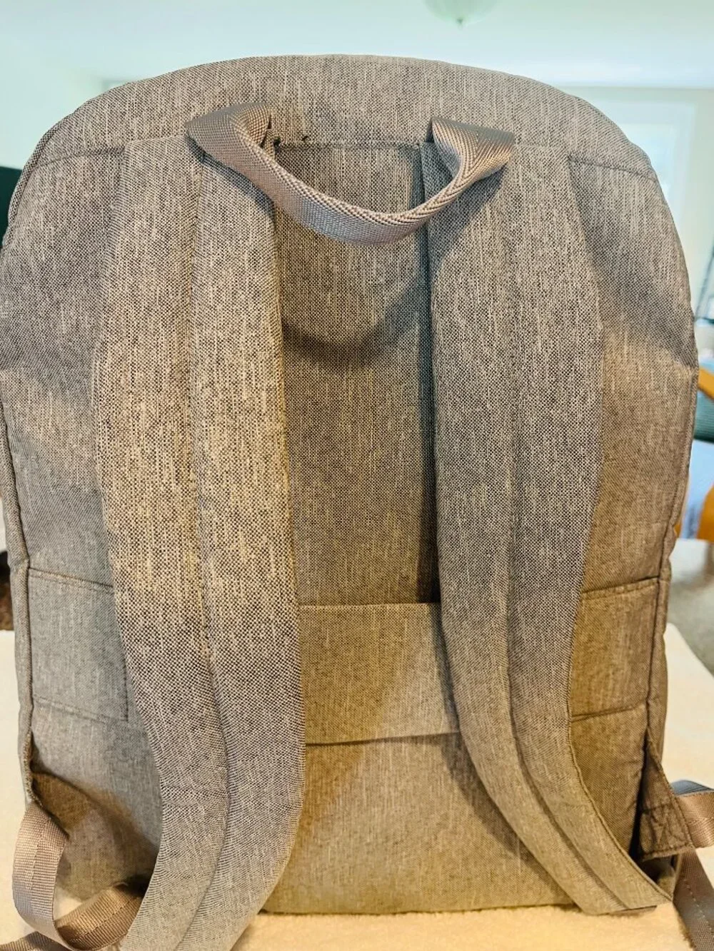 Vera Bradley Outlet Essential XL Backpack-Heather Gray